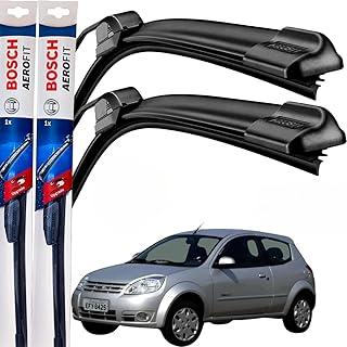 Palheta Limpador Parabrisa Bosch Aerofit Par de Palheta Limpadora Dianteiro Original Ford Ka 1997 á→2009