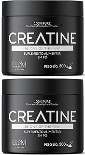 Creatina 600g Pura Monohidratada ELLYM NUTRITION Suplemento Alimentar Premium de Alto Rendimento 100% Pureza