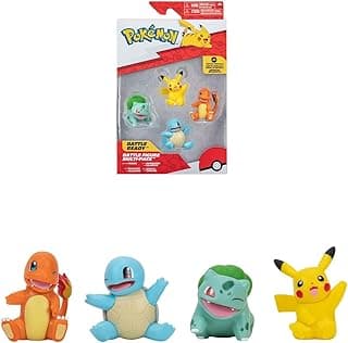 SUNNY, Multipack Figuras Geração 1, Pokémon - 4 Figuras de 5 cm com 15.01% de desconto por R$ 169,98 na amazon