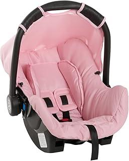 Galzerano Bebe Conforto Cadeirinha Auto Infantil 0 Até 13Kg Dispositivo De Retenção Grid Rosa