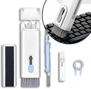 Escova Kit de Limpeza 7 em 1 para Teclado, Fone de Ouvido, Tela de Computador e Celular, Kit Multifuncional Limpador e Removedor de teclas - Qualidade Premium LNSTORE (Azul)