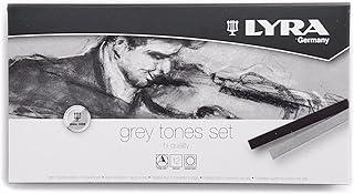 LYRA Grey Tones Set Giz Pastel Seco Tons de Cinza com 12 Cores