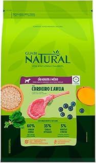 Guabi Natural - Ração Para Cães Adultos Porte Médio Cordeiro e Aveia 12 kg