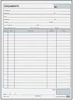 Administrativo Orcamento 2 Vias 50 Folhas Pacote Com 10-2452