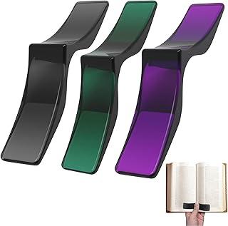 Kit 3 Porta-Páginas de Livros,Porta-Livros de Dedo para Leitura na Cama, Porta-Páginas de Livros para Leitura,Abridor de Livros,Acessórios para Livros,Acessórios para Livros para Amantes de Livros