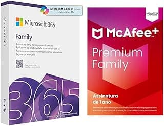 Kit Microsoft 365 Family + McAfee Premium Family 2026 - EP232347