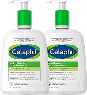 Kit Cetaphil Loção Hidratante Corporal e Facial (2 Unidades) com 40.38% de desconto por R$ 154,90 na amazon