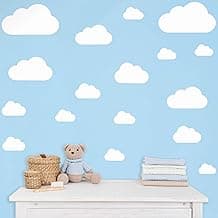 Adesivo de Parede Nuvens Brancas Bebê Quarto Infantil