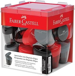 APONTADOR COM DEPÓSITO ELIPSE - DISPLAY 25 UNIDADES FABER-CASTELL