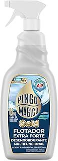 Gold Flotador Desengordurante Extra Forte, Limpeza Multifuncional, 500ml, Spray