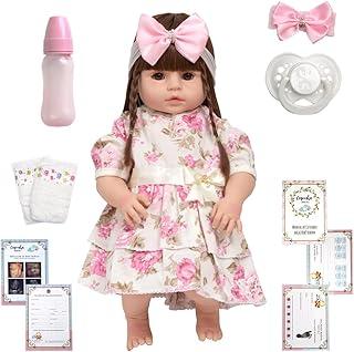 Boneca Bebê Reborn Realista 100% Silicone Linda com 13 Itens