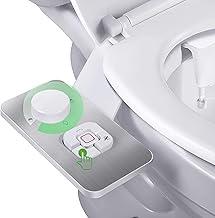 Acessório de bidê ultrafino para vaso sanitário,Bicos de Bidé Não Elétricos,Bocal autolimpante com bocal duplo não elétrico,Pressão de água retrátil e ajustável