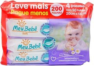 Hygieline Toalha Umedecida Meu Bebe Soft 4x50 Unidades