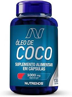 Óleo de Coco 1000mg 120 cápsulas, Nutrends