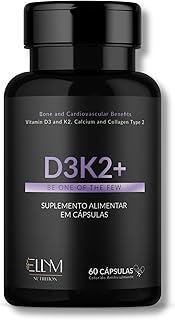 Vitamina D3 K2 60 Capsulas Ellym Nutrition 2000 Ui D3 149 Mcg K2 Mk7 2 Meses Fortaleciomento Ósseo E Muscular