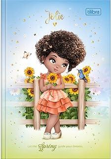 Caderno Brochura 1/4 Capa Dura Jolie 80Fls Pct Com 05 110102