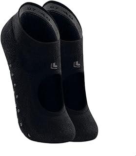 Meia Antiderrapante Pilates Lupo Sport Sapatilha Feminina Algodão