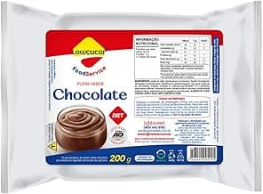 Pudim Lowçucar Zero Açúcares Sabor Chocolate 200g com 15.01% de desconto por R$ 14,66 na amazon