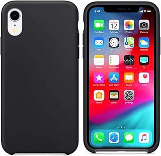 Capinha Slim Case Colorida Compatível Com IPhone XR Vermelha,Preta, Laranja, Amarela, Azul, Rosa, Pink, Branca, Lilás, Marrom, Verde, Roxo Com 3 Camadas De Proteção PREMIUM ONYK (PRETA)