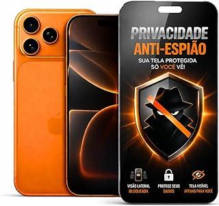 Película Privacidade 3D VIDRO Protetora de Tela Anti-riscos queda Proteção Total Compatível com Celular IPHONE X/11/12/13/14/15/16E PRO MAX ANTI BISBILHOTEIRO (14 PROMAX 15 PLUS)
