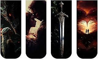 Marcadores De Página Livro Magnéticos Fantasia Com 4 Unidades