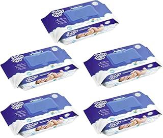 PACK TOALHA UMEDECIDA BABY BYN PREMIUM UNIDADES COM TAMPA FLIP TOP (500 un (5x100))