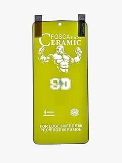 Compatível com Moto Edge 60 Pro - Película Fosca de Ceramica Gel 9d Protecao de Tela anti-riscos queda choque Full Cover