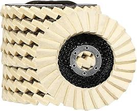 Kit 5 Disco Feltro Flap para Polimento 4.1/2" Metal Alumínio - Starfer