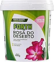 Forth Rosa do Deserto, Fertilizante Mineral, NPK + Micronutrientes, Floração, Fórmula Granulada, Nutrição Balanceada, Balde, 400g