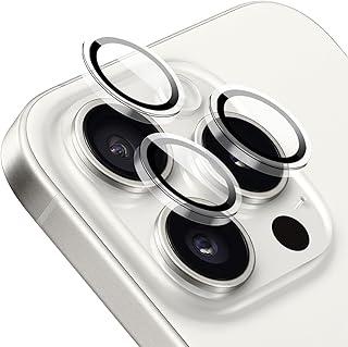 Gshield Película para Câmera Protetor de Lente Survivor com Molde Aplicador, Máxima Fixação, Resistente a Arranhões e Impactos (Transparente, iPhone 16 Pro / 16 Pro Max)