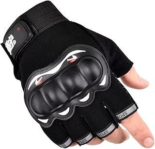 Par Luvas Unissex Meio Dedo Com Palma Antiderrapante Para Treino, Academia, Musculação, Ciclismo, Moto, Motoqueiro, Bike, Bicicleta - Conforto E Aderência