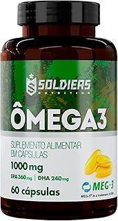 Soldiers Nutrition - Ômega 3-60 Caps - 1000mg (MEG 3)