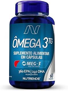 Ômega 3 TG MEG-3® EPA/DHA 1000mg 60 cápsulas, Nutrends