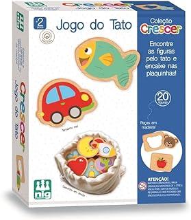 Jogo Infantil do Tato Crescer Encaixa Peças Criatividade Coordenação Motora Memória Concentração Imaginação - Nig 0459