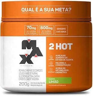 Max Titanium 2Hot - 200G Limão -