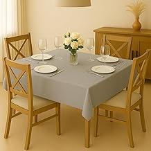 Toalha de Mesa Quadrada 4 Lugares Lisa 1,40m x 1,40m (Cinza)