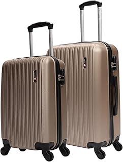 Kit de malas de viagem P/M Londres Swiss Move Champagne