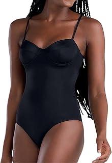 Maiô Meia Taça Proteção UV50+ Dry Fast Feminino She by Mash Adulto