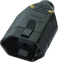 TOMADA 2P+T - 20A/250V JUNÇÃO FÊMEA - PRETA SOBREPOR – FAME