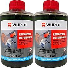 2 Removedor de Ferrugem Oxidação Corrosão Liquido Pronto Uso 250ml Wurth