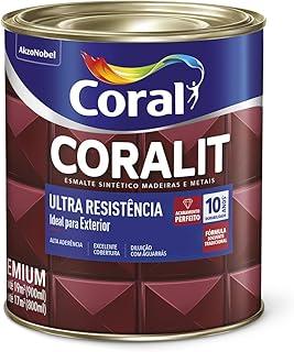 CORALIT ULTRA RESISTENCIA ALTO BRILHO VERMELHO 900ML - CORAL