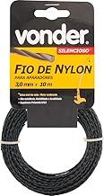 Vonder, Fio De Nylon, 3,0 Mm X 10 M, Silencioso.