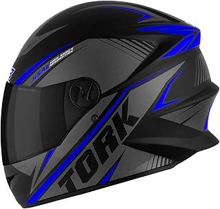 CAPACETE FECHADO PRO TORK R8 AZUL TAM. 56 VIS. FUMÊ