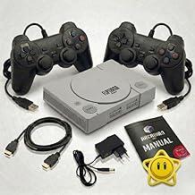 Console Retro Fliperama Arcadian PSX Cinza Jogos Especial Jogos PS1 + 2 Controles