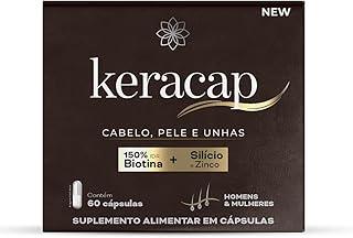Keracap Hair Nutrition, Biotina + Silício + Mix de Vitaminas, 60 Cápsulas, Nutrends