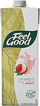 Chá Branco com Lichia Feel Good 1L – Zero Caloria, Sem Açúcar, Pronto para Beber