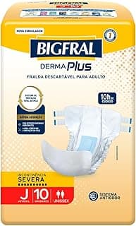 Fralda Bigfral Derma Plus Juvenil 10 Unidades