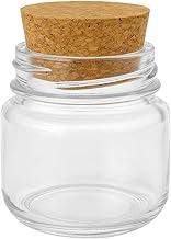 24 Potes De Vidros 40ml Tampas Cortiça
