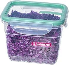 Sanremo - Pote Plástico Hermético de 770 ml e Tampa com Travas, Linha Freshy