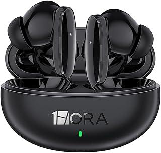 Fone de Ouvido Bluetooth 5.3 1Hora Aut205 Branco com Design Moderno e Compacto, Áudio Imersivo, Bateria de 1 Hora, Ideal para Entretenimento e Exercícios em Movimento